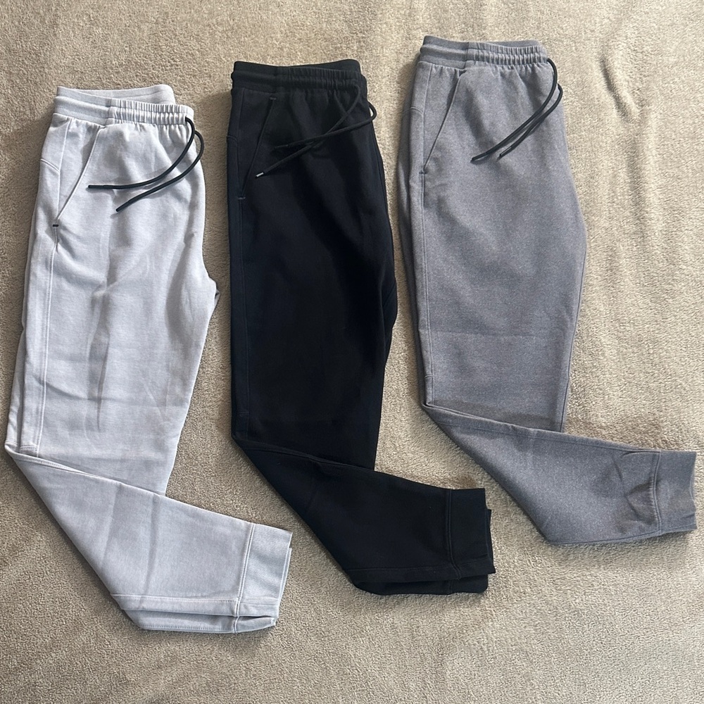 Men’s Joggers- Black, Gray, Light Gray